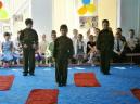 Танец "Закаты алые" исполняют дети подготовительной группы №12
