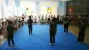 танец "Русский солдат", исполняют мальчики подготовительной группы № 5