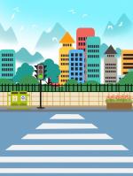 Развивающая дидактическая игра «Мой безопасный город» Для детей 5-6 лет