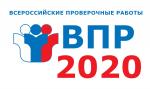 Всероссийские проверочные работы в 2020 г.