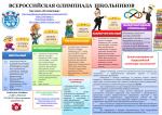 График  и пункты проведения муниципального этапа  Всероссийской олимпиады школьников  в Рузаевском муниципальном районе Республики Мордовия