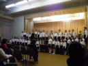 Отчётный концерт школы – хор младших классов