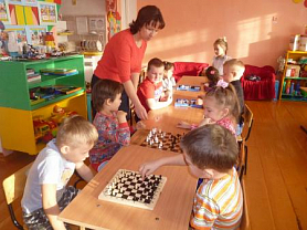 Шахматный турнир в детском саду!
