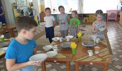 Сервировка стола, подготовительная к школе группа №9, воспитатель: Ботаенкова Е.А.
