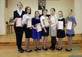Поздравляем пианистов школы с успешным выступлением в Открытом конкурсе "Юный концертмейстер"!