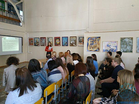 15 апреля 2019 года в  МБУДО "ДХШ N1 им. П.Ф. Рябова" прошло последнее методическое объединение текущего учебного года среди художественных школ и школ искусств г. Саранск