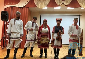 17 апреля  для учащихся 5-6 классов  состоялся концерт фольклорной группы "Торама"