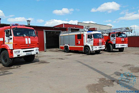 Экскурсия в пожарно-спасательную часть № 3 Пролетарского района 