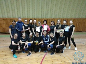 Волейбольные соревнования среди женских, посвященные 75-летию Великой Победы.