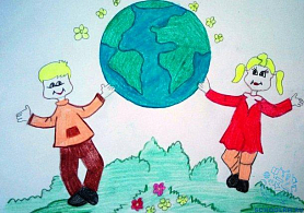 Выставка детских рисунков "Экологическое путешествие!"