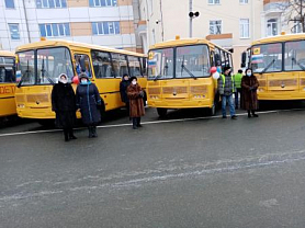 Школы Рузаевского муниципального района получили новые автобусы