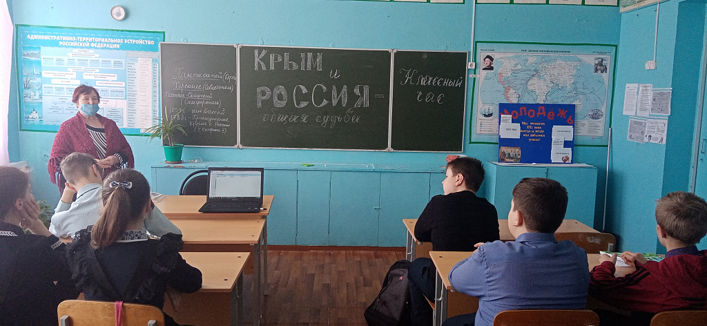 Крым классный час 2 класс