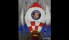 Читаем о космосе. Шафеева Алина, 3 года. #Полетчеловекавкосмос#Саранск#Детскийсад8