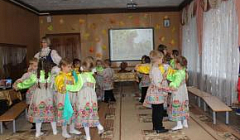 "Осенний танец" в исполнении детей старшей группы №6