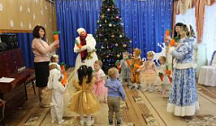 "Танец с морковками", вторая группа раннего возраста №3