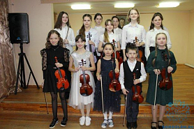 «Весенний букет мелодий» – состоялся отчетный концерт скрипичного отделения