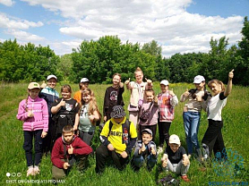 День экологии в лагере активистов дополнительного образования