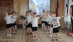 Танец "У солдата выходной", старшая группа №11