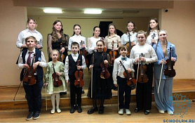 «Музыкальный вернисаж» – состоялся отчетный концерт скрипичного отделения