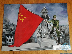 Районный конкурс рисунка «Подвиг великого народа»,  посвященный Победе в Великой Отечественной войне