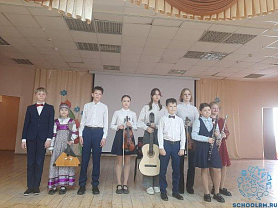 В мире музыкальных инструментов" - концерт в общеобразовательной школе № 31