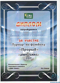 Турнир по футболу "ПРОРЫВ" среди мальчиков 2008-2009 г.р.