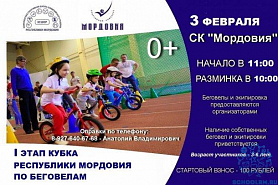 I этап кубка Республики Мордовия по беговелам.