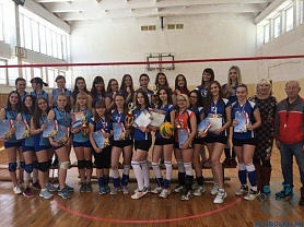 Победа в Открытом Первенстве городского округа Саранск по волейболу среди девушек
