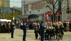 Участие воспитанников детского сада №9 в параде 9 мая 2018 года, г. Рузаевка